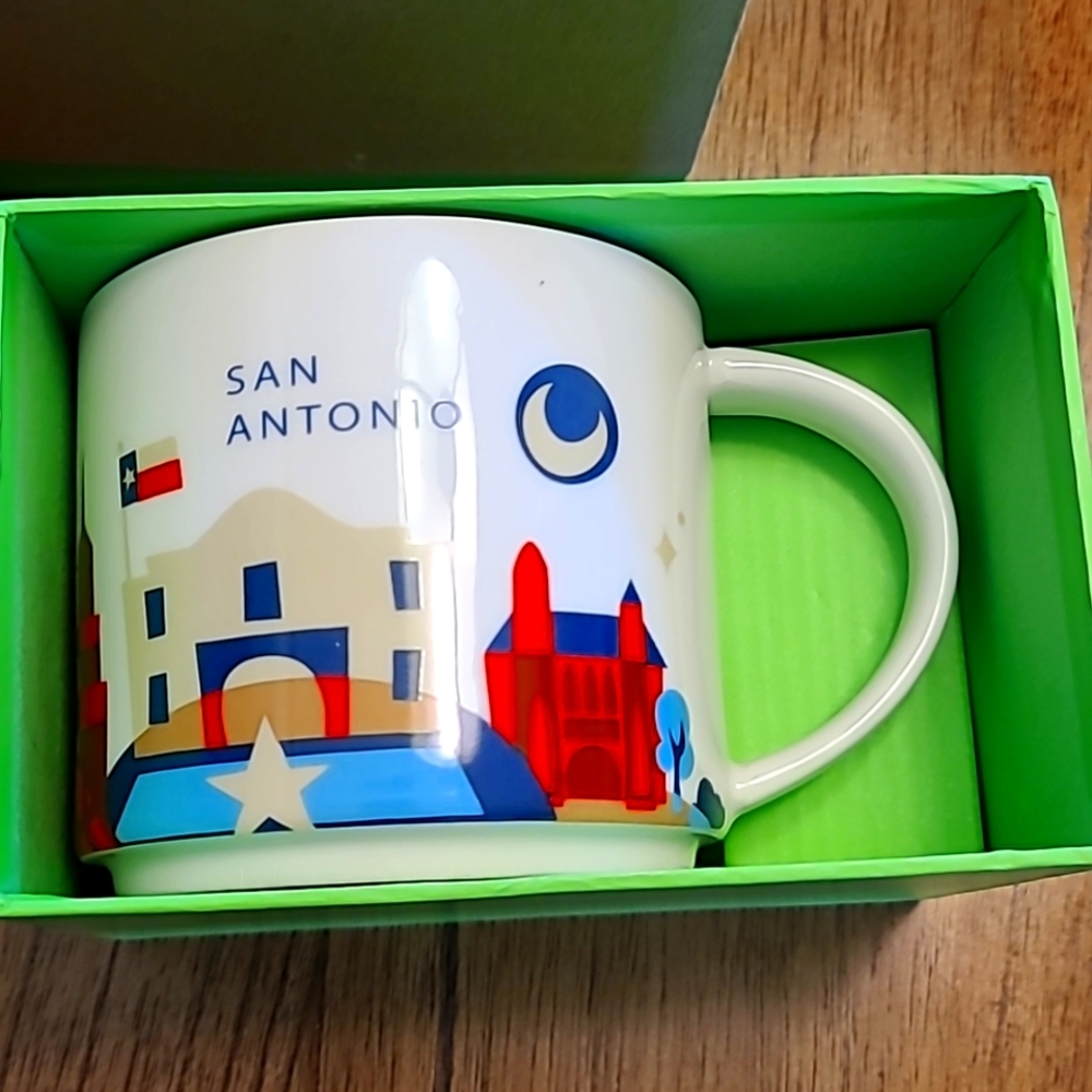 Starbucks San Antonio "You Are Here"